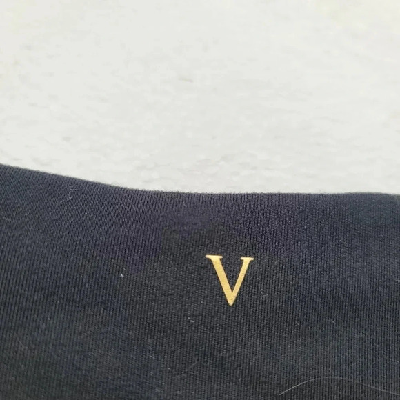 Victoria's Secret 2 Reg Studio Legging High Rise Stretch Pockets black Mid Rise - Picture 10 of 11